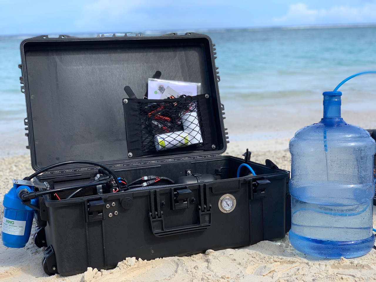 ヨット/ボート向け・マリン用造水機【海水化装置】BOXタイプ